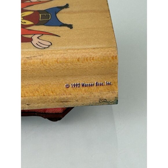 Looney Tunes Yosemite Sam 019-D Vintage 90s Rubber Stamp Stampede Cartoon Craft - Picture 4 of 9